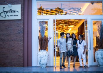 high end restaurant bali