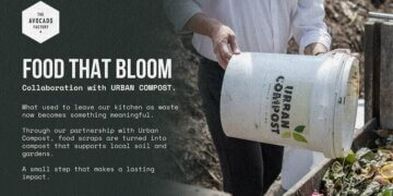 The Avocado Factory Partners with Urban Compost to Transform Food Waste into Nutrient Rich Compost