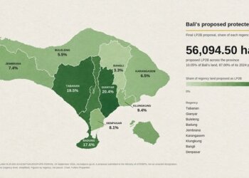 Bali LP2B Map 2026: 56,094 Protected Hectares Explained